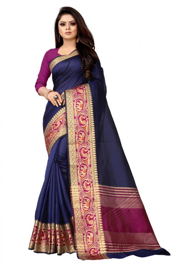 Crystal Vol-1 Art Silk Women Designing Style Saree